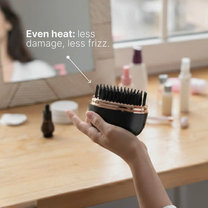 Wireless Hair straightener  Brush