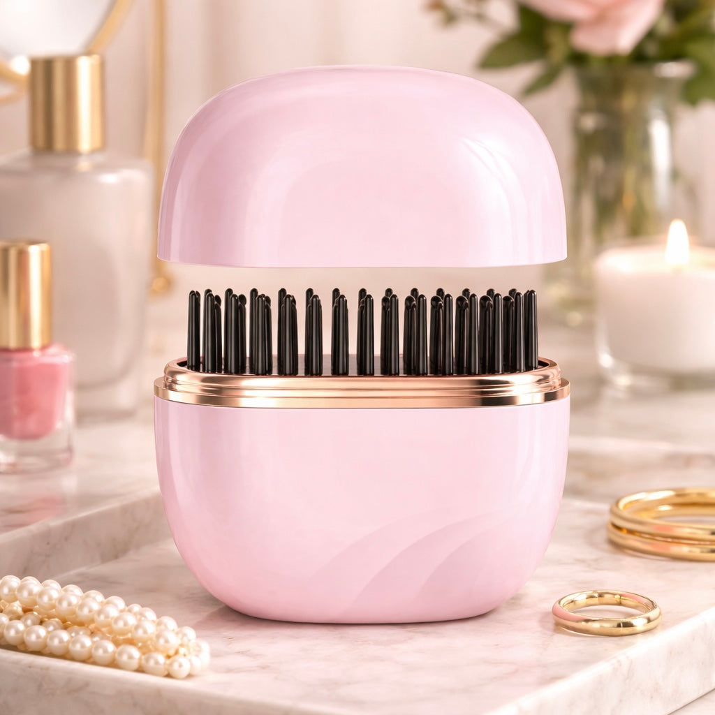 Wireless Hair straightener  Brush