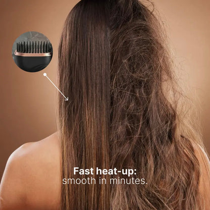 Wireless Hair straightener  Brush